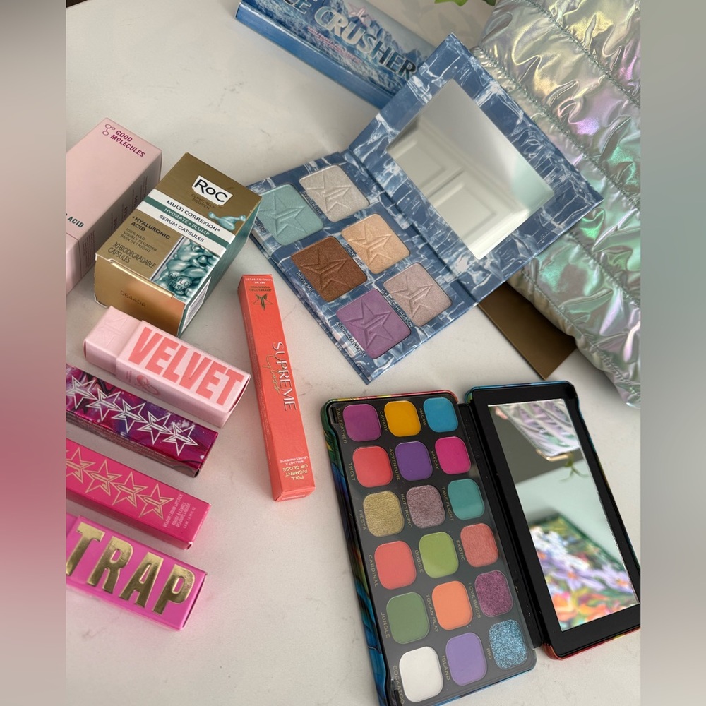 Jeffree Star / Revolution Makeup Bundle🌈 8 Items including two palettes NIB - Picture 8 of 10